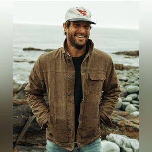 Flint and Tinder Flannel-Lined Waxed Trucker Jacket